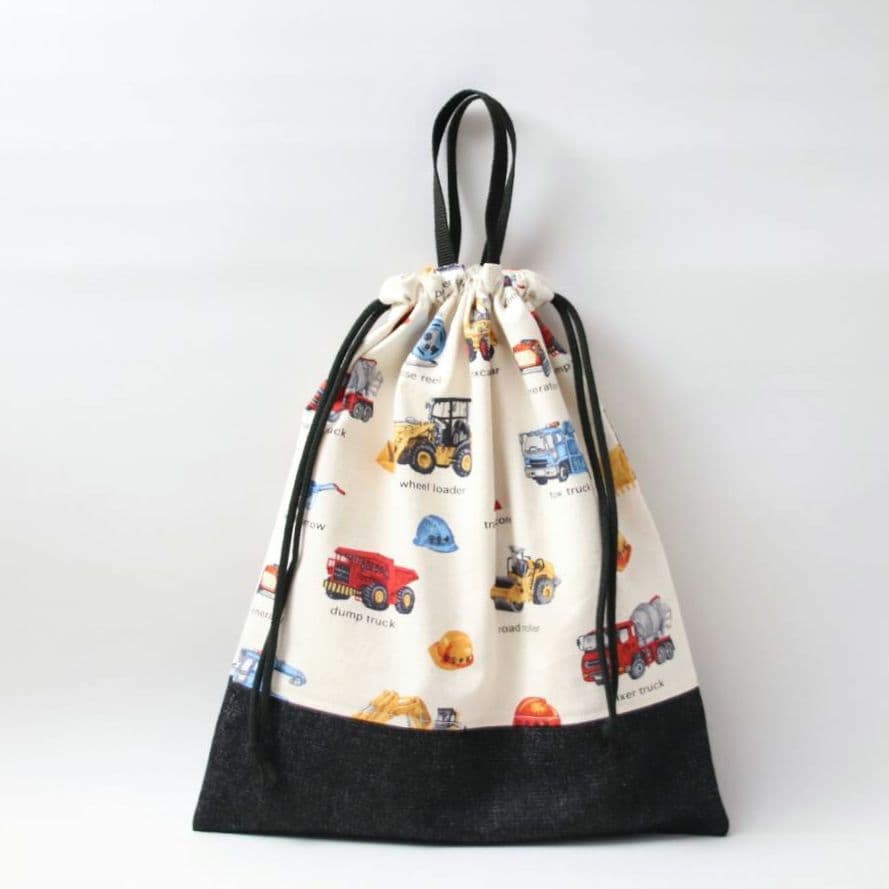 働く車デザイン入園グッズセット