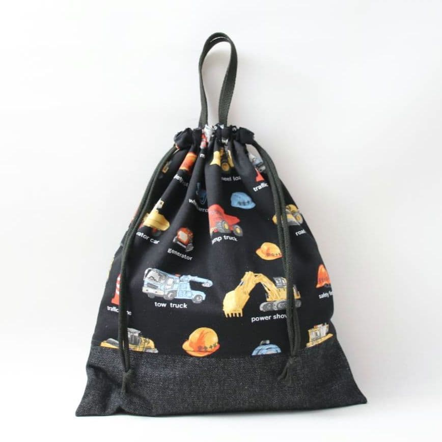 働く車デザイン入園グッズセット