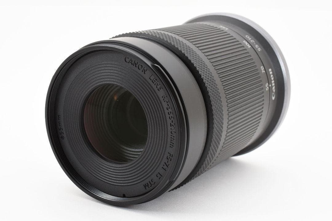 【ほぼ新品】Canon RF-S 55-210mm テスト使用のみ