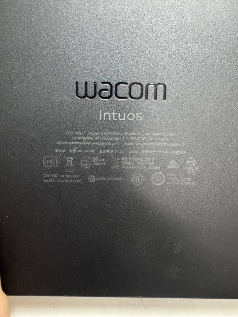 wacom Intuos Medium ワイヤレス ブラックCTL-6100WL