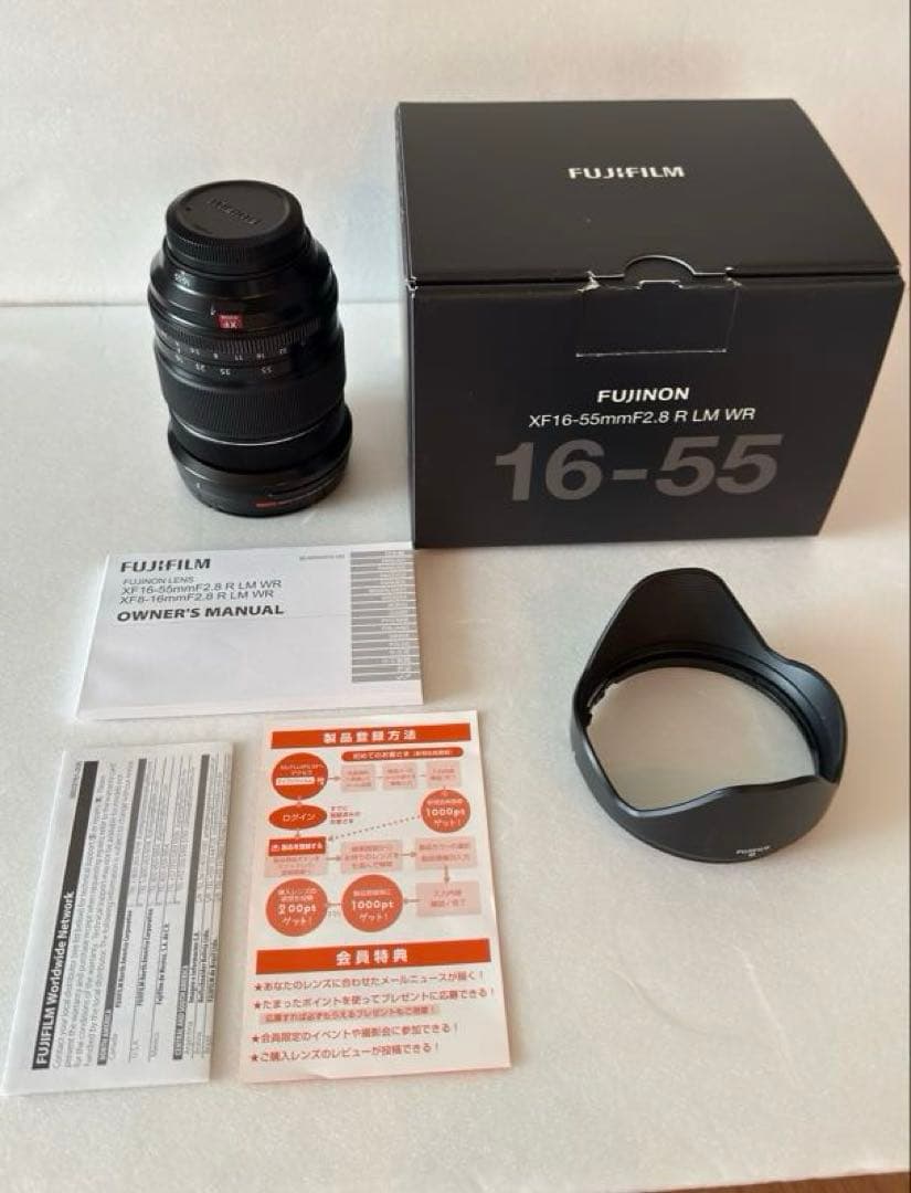 【美品】FUJIFILM XF16-55mmF2.8 R LM WR