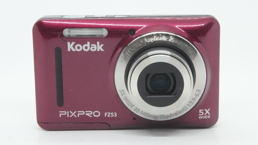 【B2132】 KODAK PIXPRO FZ53 レッド コダック ピクスプロ