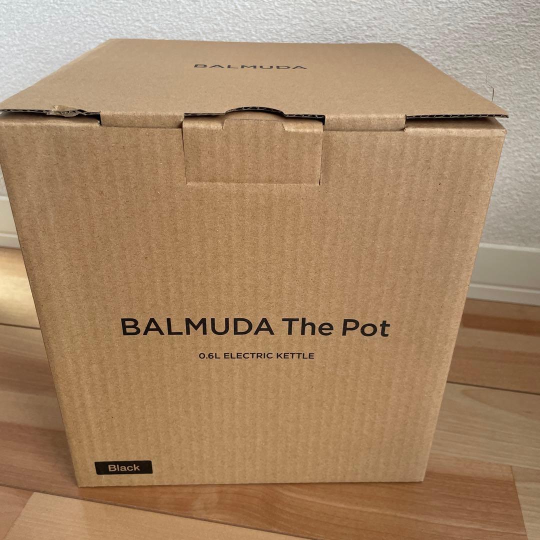 【新品未使用】BALMUDA The Pot 電気ケトル ブラック