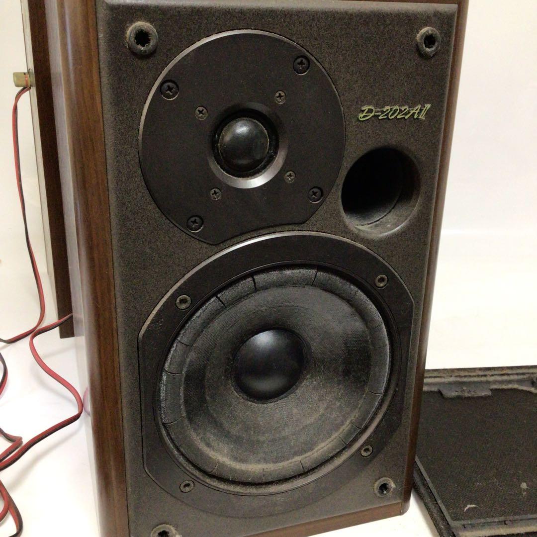 ONKYO スピーカー D-202AⅡ 2台セット 木製仕上げ