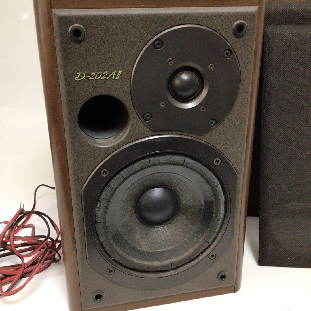 ONKYO スピーカー D-202AⅡ 2台セット 木製仕上げ