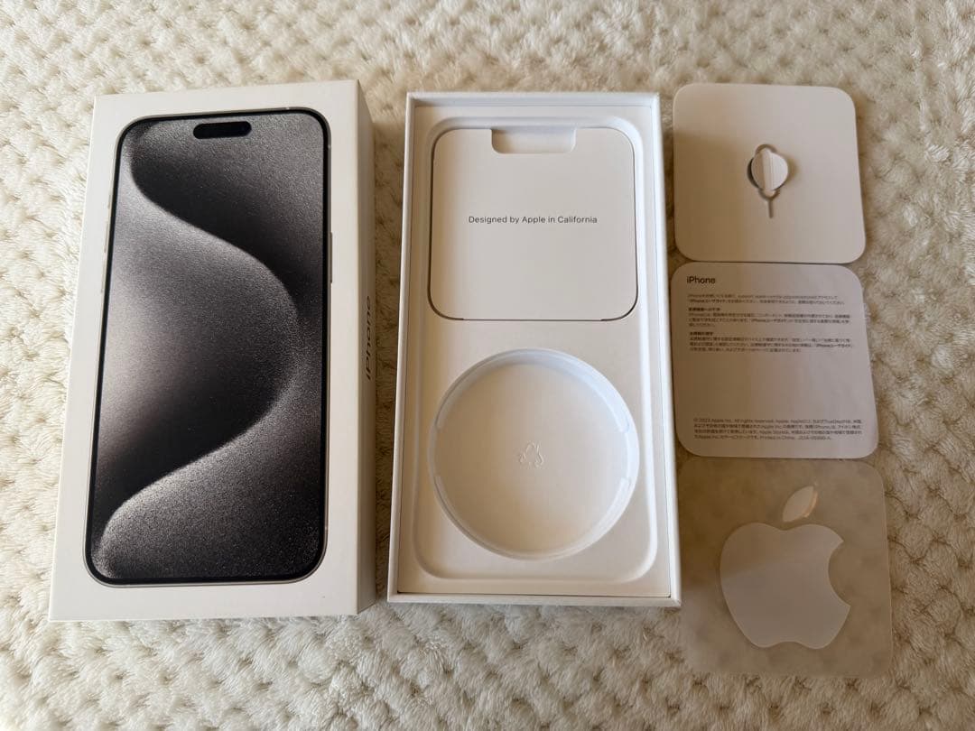 iPhone15 Pro Max 512GB ホワイトチタニウムSIMフリー