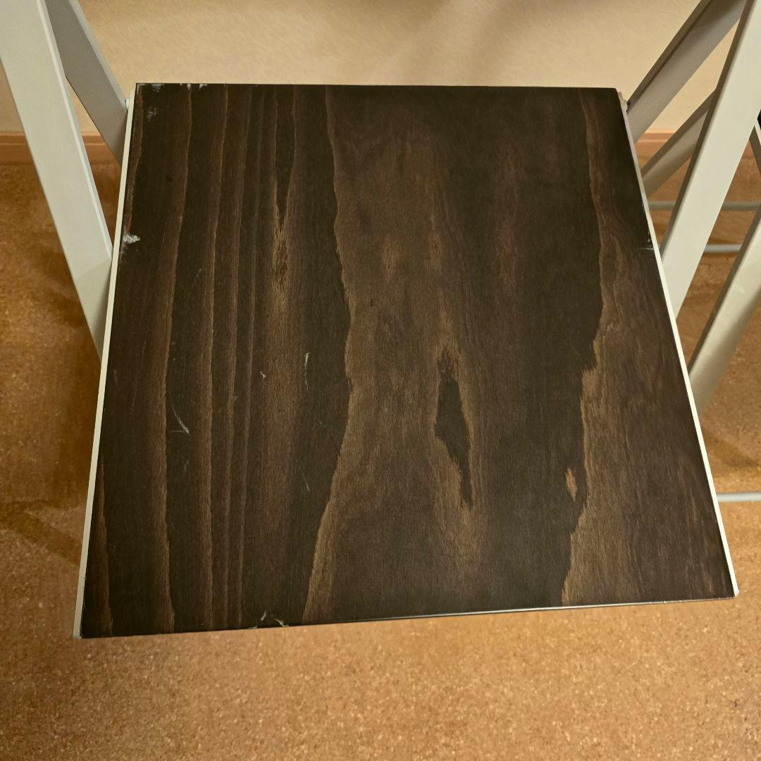 イタリア製 アーメット ポケット ウッド 薄型折りたたみチェア 2脚