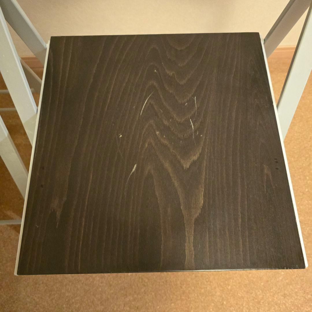 イタリア製 アーメット ポケット ウッド 薄型折りたたみチェア 2脚