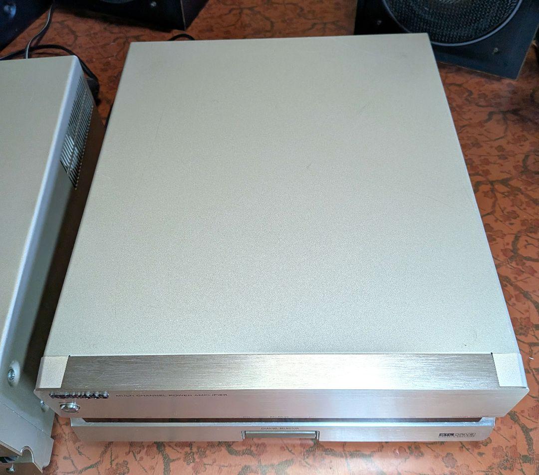 ★KENWOOD DVD MD TUNERコントロールプリアンプ、パワーアンプ