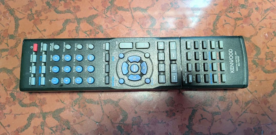 ★KENWOOD DVD MD TUNERコントロールプリアンプ、パワーアンプ