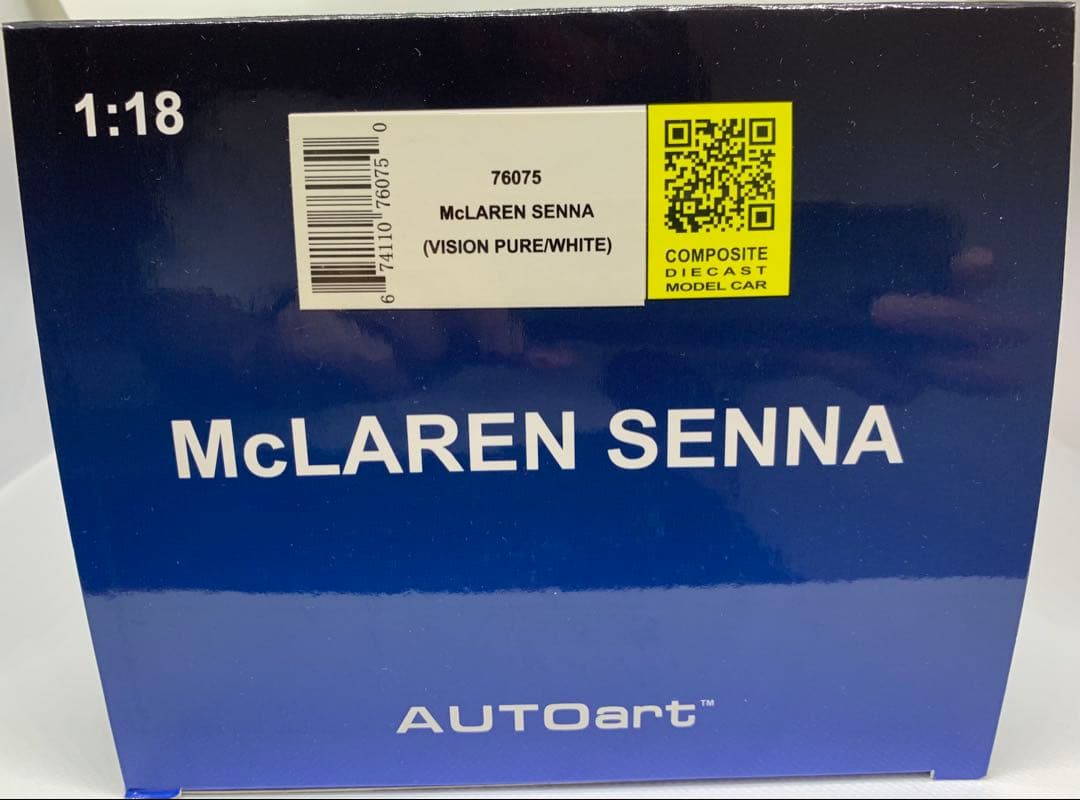 1/18 McLaren / マクラーレン Senna ビジョンピュアホワイト