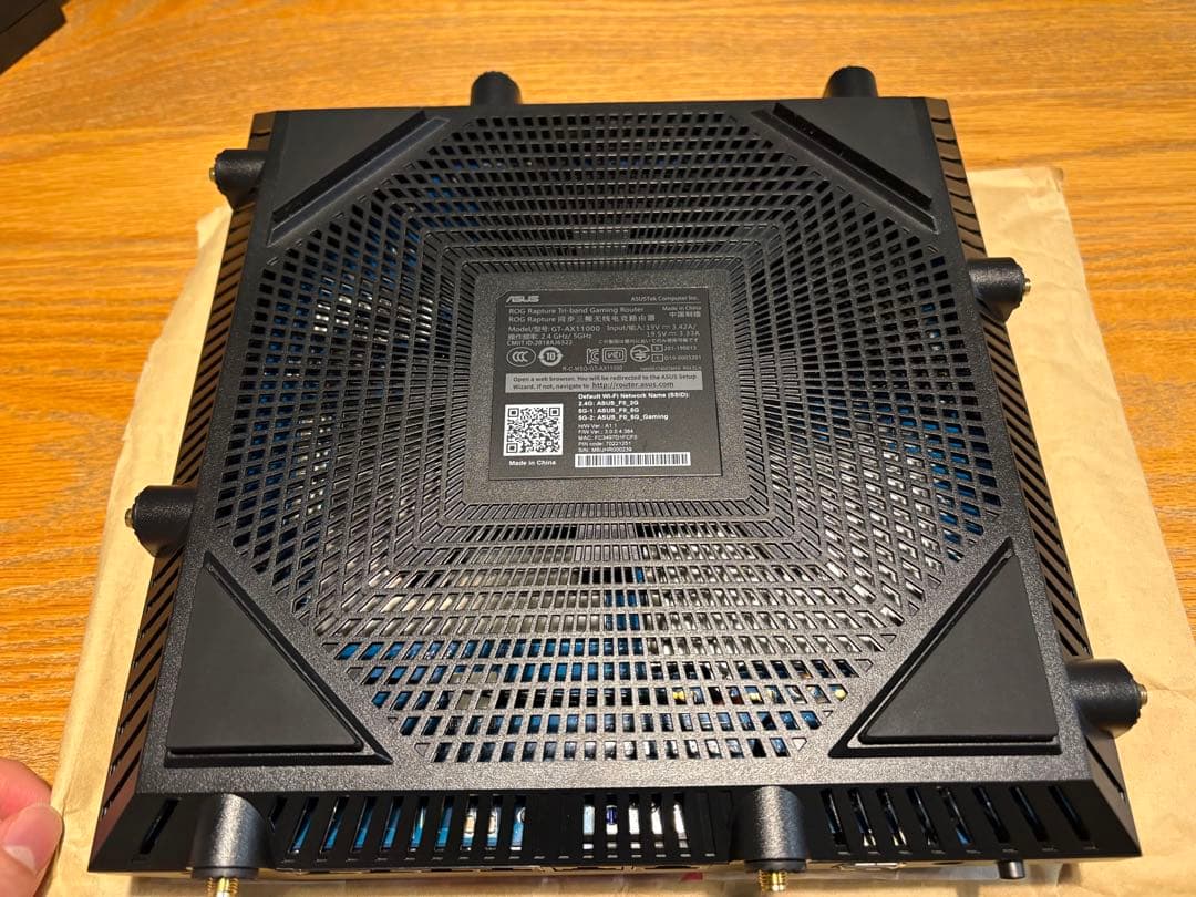 ROG Rapture GT-AX11000 ゲーミングルーター