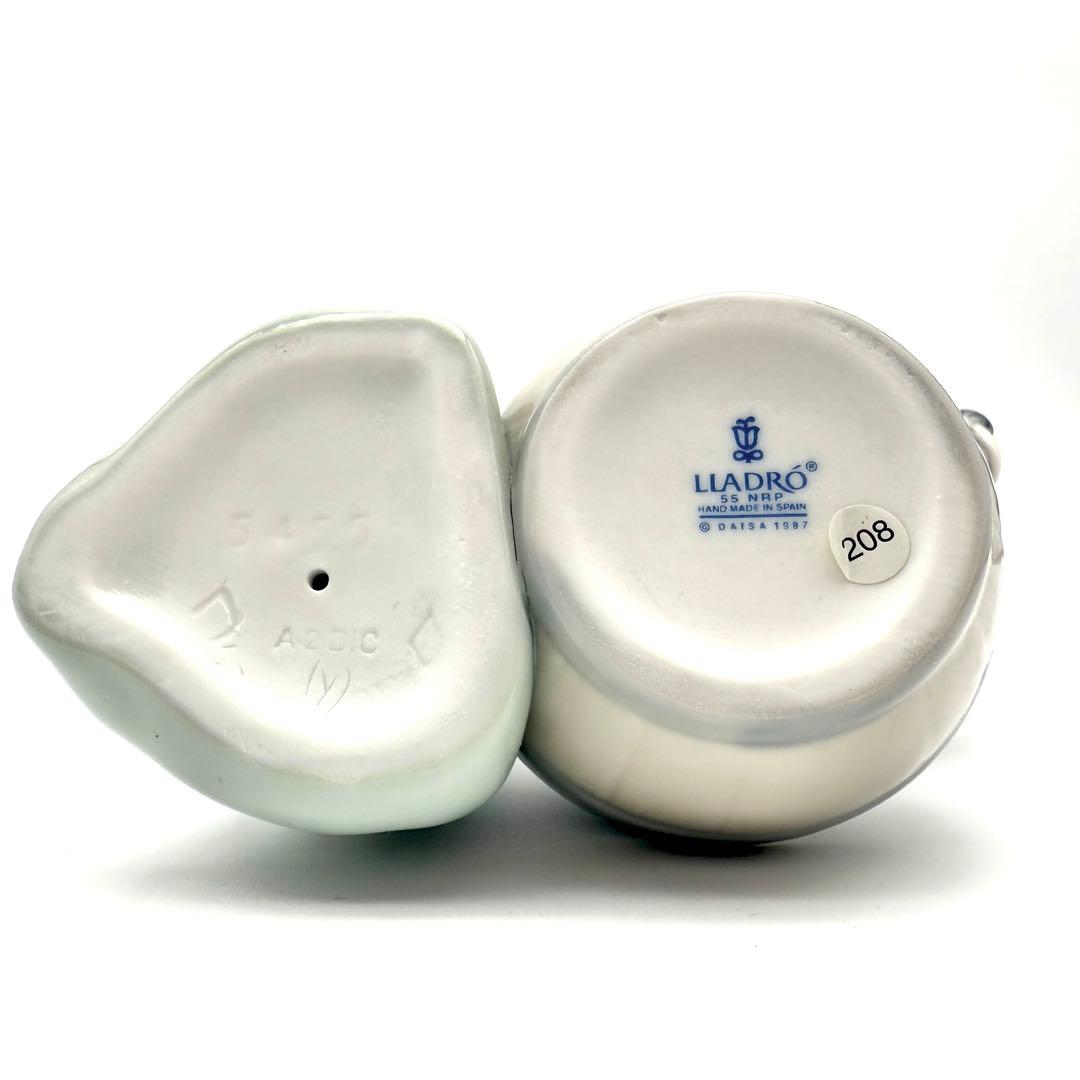 リヤドロ　LLADRO きれいにしましょうね　5455 美品