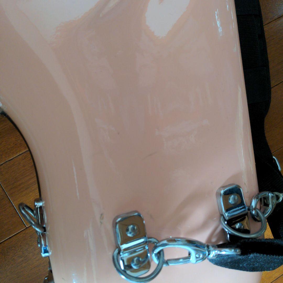 アルトサックス ハードケース（パステルピンク） 楽器ケース