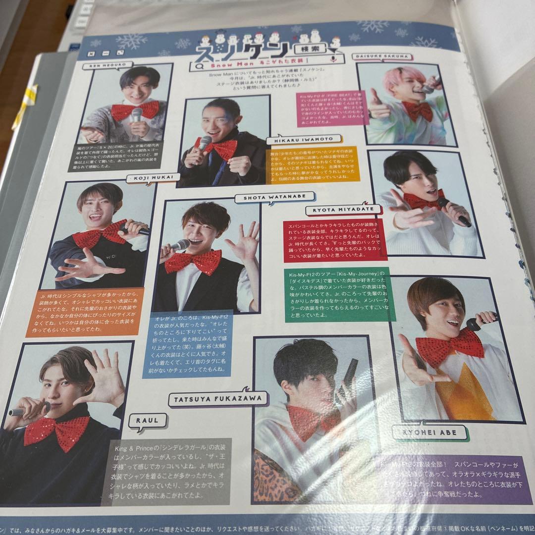 Man 雑誌 切り抜き Duet アイドル誌