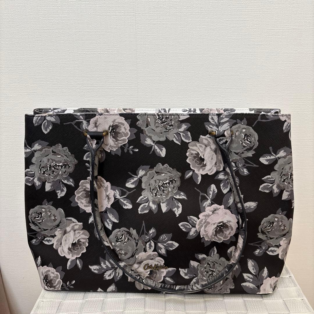 【新品未使用】Cath Kidston バラ柄トートバッグ