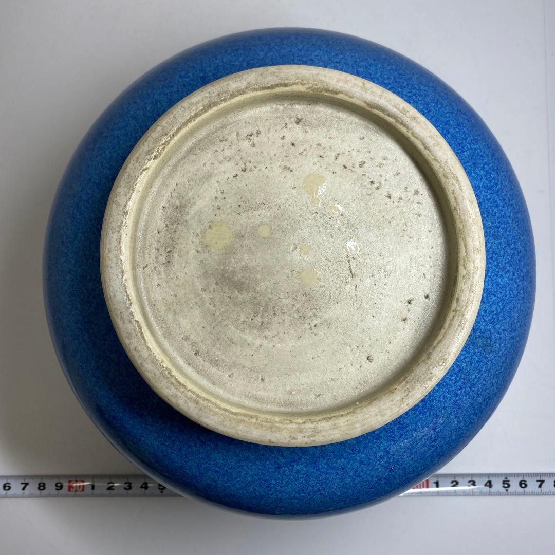 中国清時代　呂均窯大鉢　口径20.5㎝　東Y7-0228☆2Fタルサ