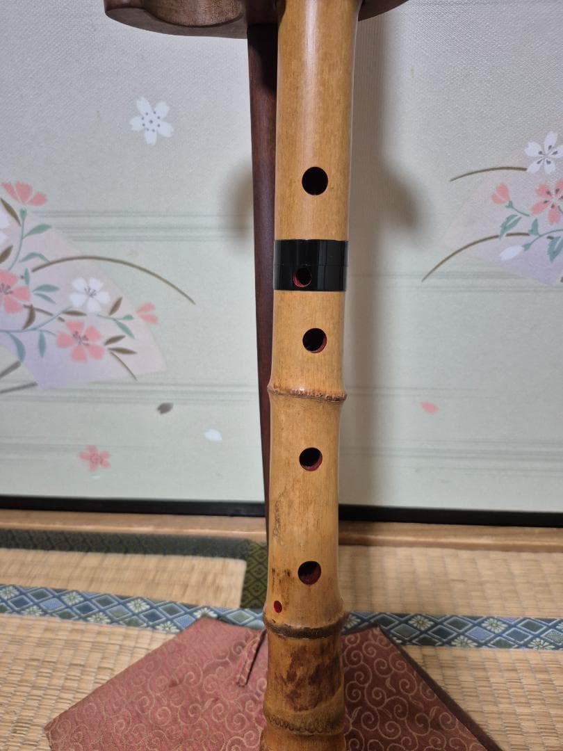 尺八　七穴二尺管　誠和銘