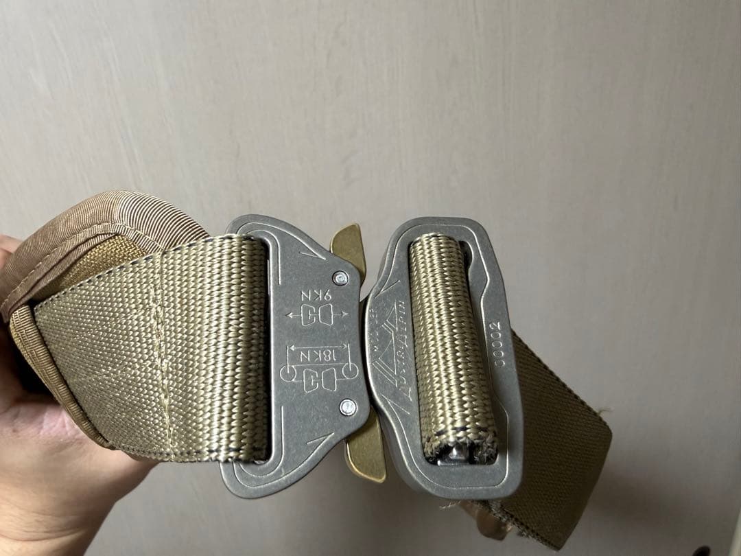 実物 HSGI Duty Grip Padded Belt COBRAベルト付