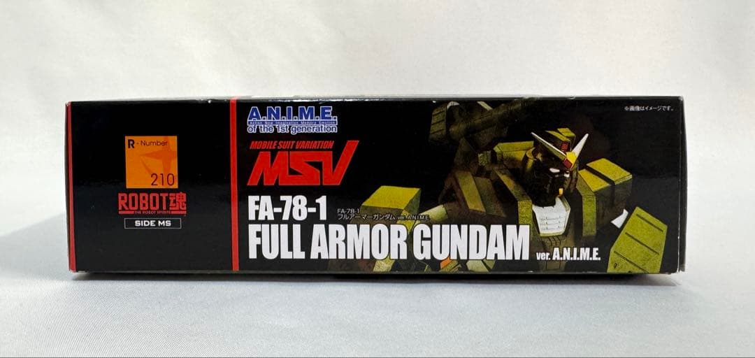 バンダイ ROBOT魂 MSV フルアーマーガンダム A.N.I.M.E.