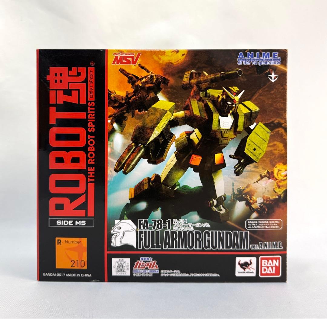 バンダイ ROBOT魂 MSV フルアーマーガンダム A.N.I.M.E.