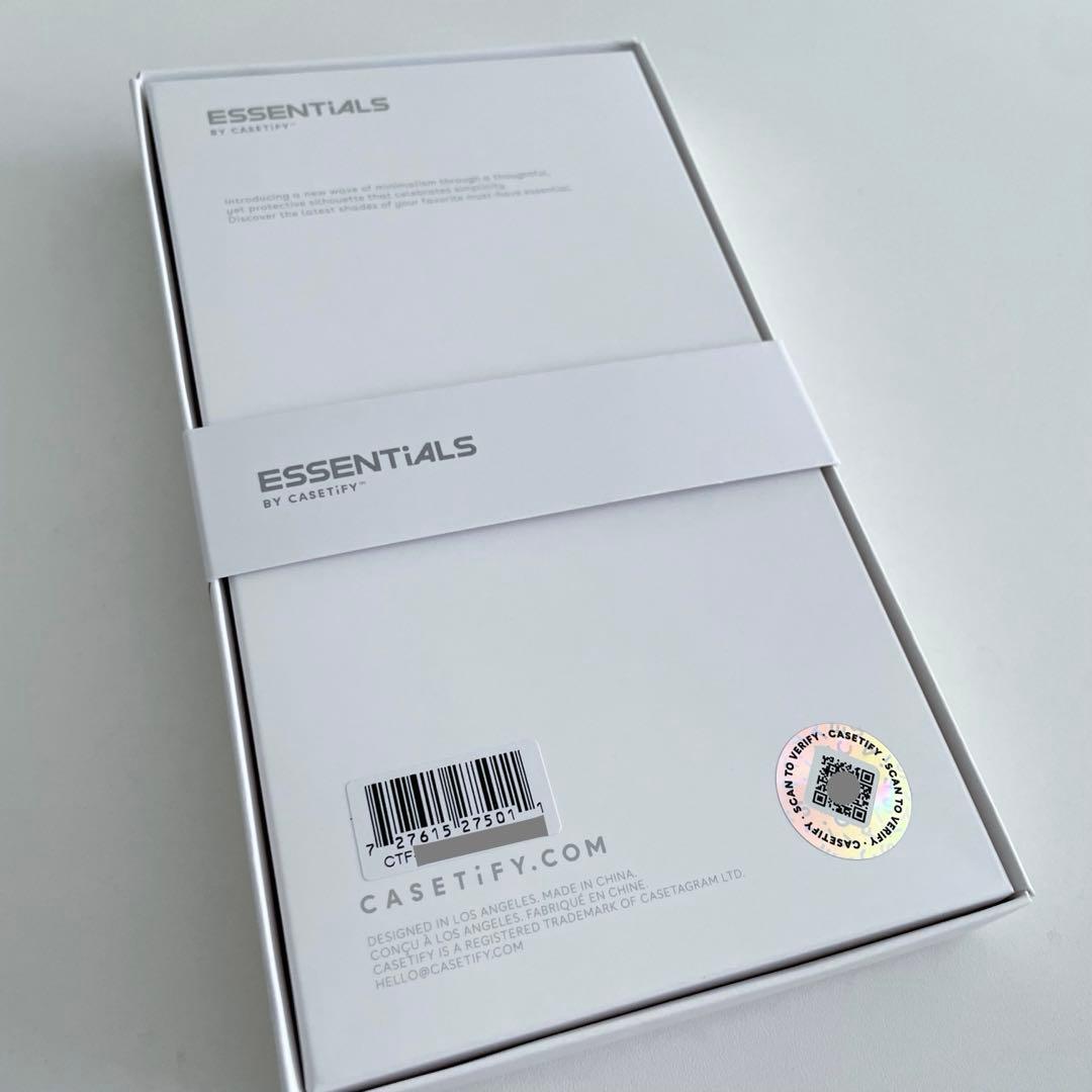 ホワイト CASETiFY ウェーブシリコンケース iPhone17Pro