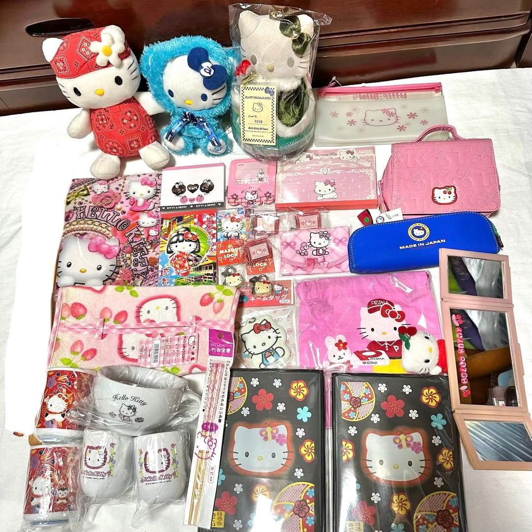 平成レトロ　ハローキティ　ポムポムプリン　シナモロール　当時物グッズ　まとめ売り