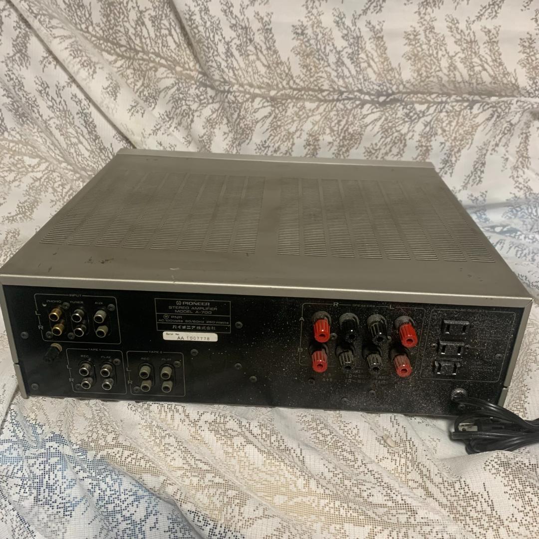 ■PIONEER パイオニア A-700 アンプ 中古■通電確認・現状渡し