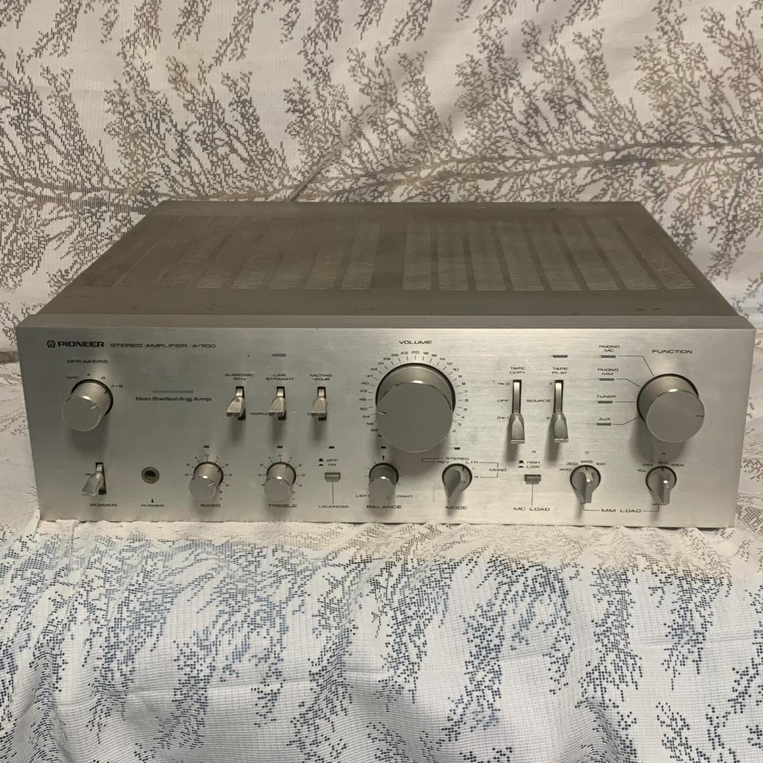 ■PIONEER パイオニア A-700 アンプ 中古■通電確認・現状渡し