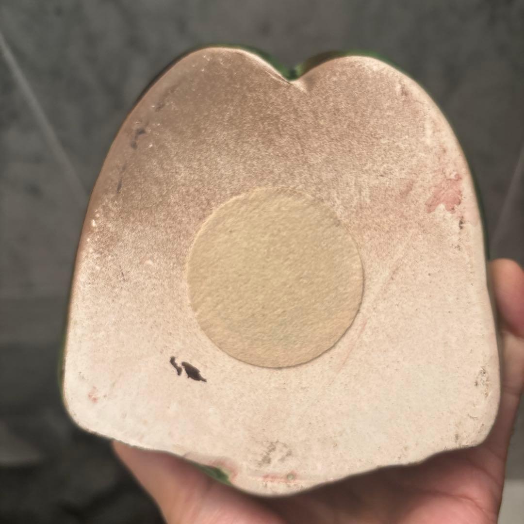 ビンテージ大きな瞳が可愛いカッパがお酒を注いでくれる陶器オブジェ