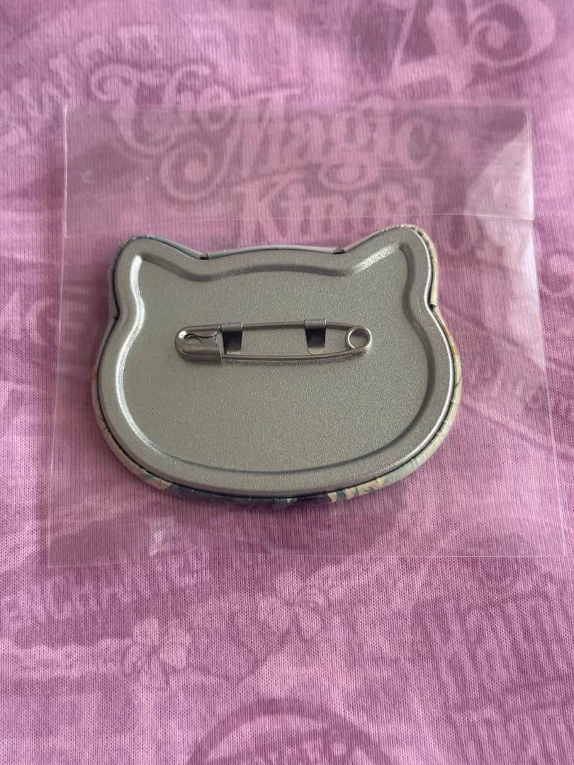 鬼滅の刃　時透無一郎 ねこ型缶バッジ ナンジャタウン
