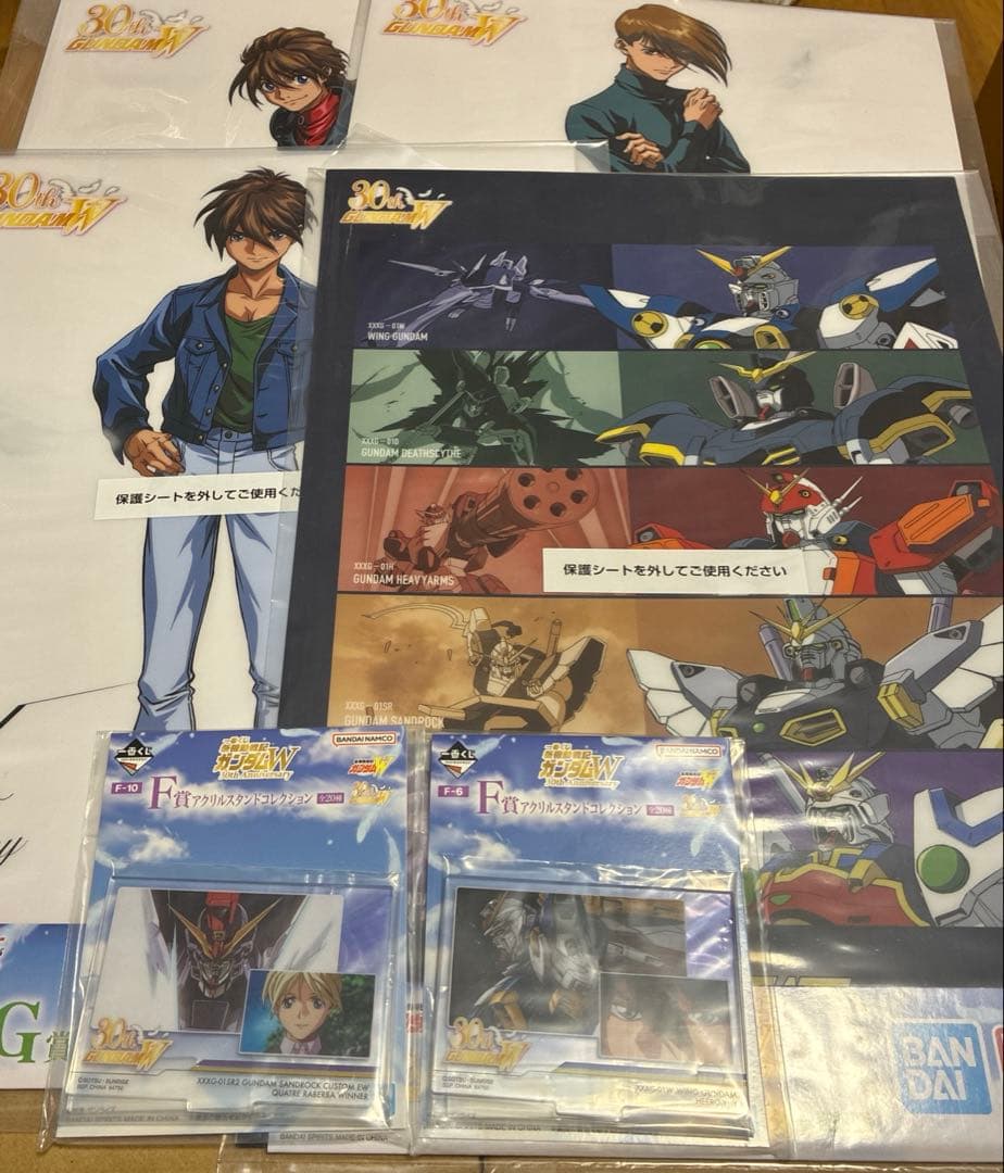 一番くじ ガンダム セミコンプ　水星　ジークアース　SEED ウィング　UC