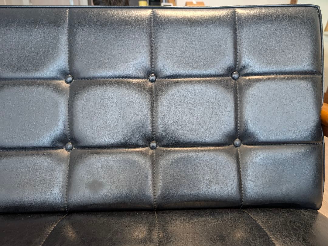 【カリモク60】Kチェア2シーター幅133cmW36143 スタンダードブラック