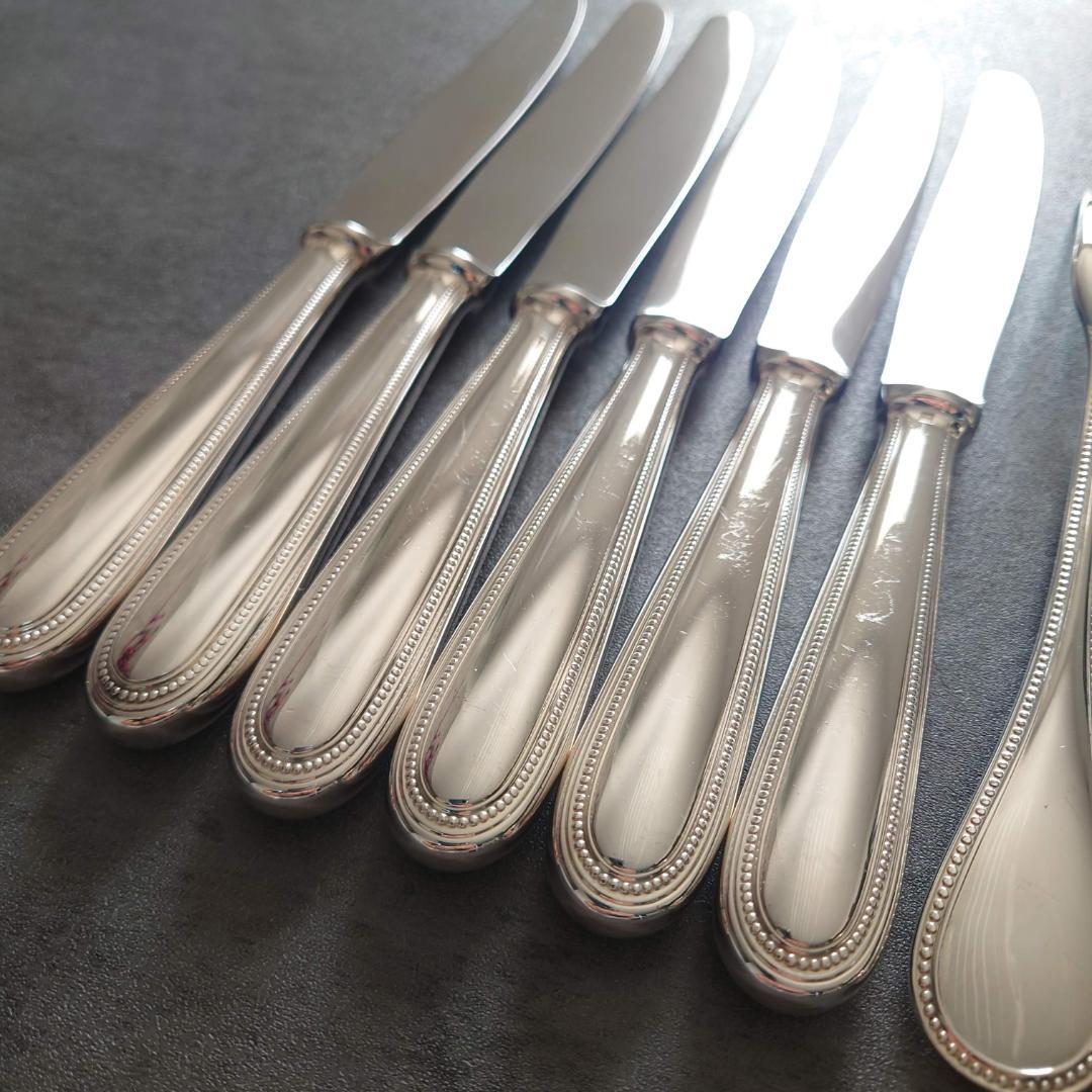 美品 クリストフル パール テーブルナイフ テーブルフォーク 12点