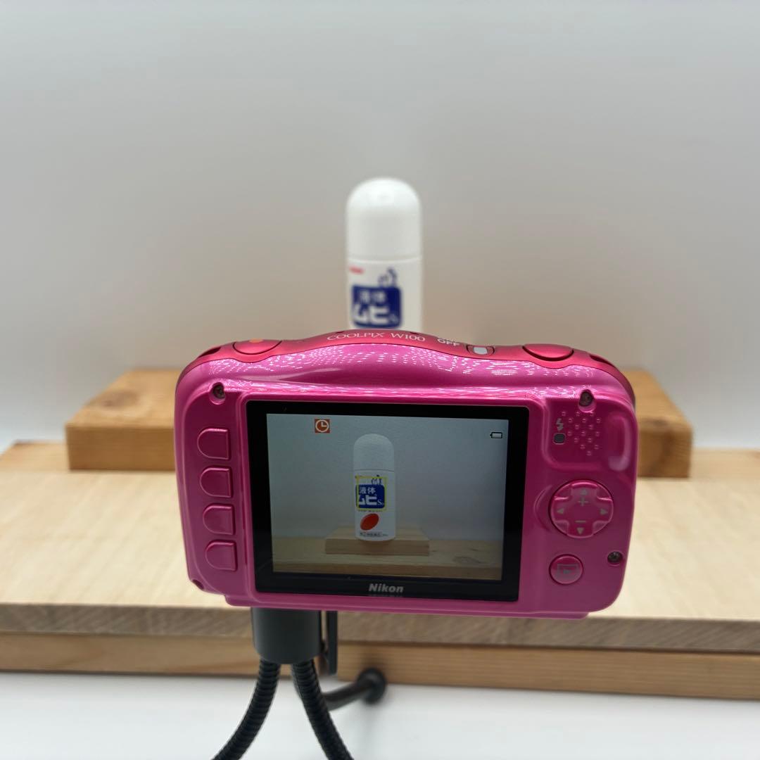 Nikon COOLPIX W100 デジカメ ピンク コンデジ
