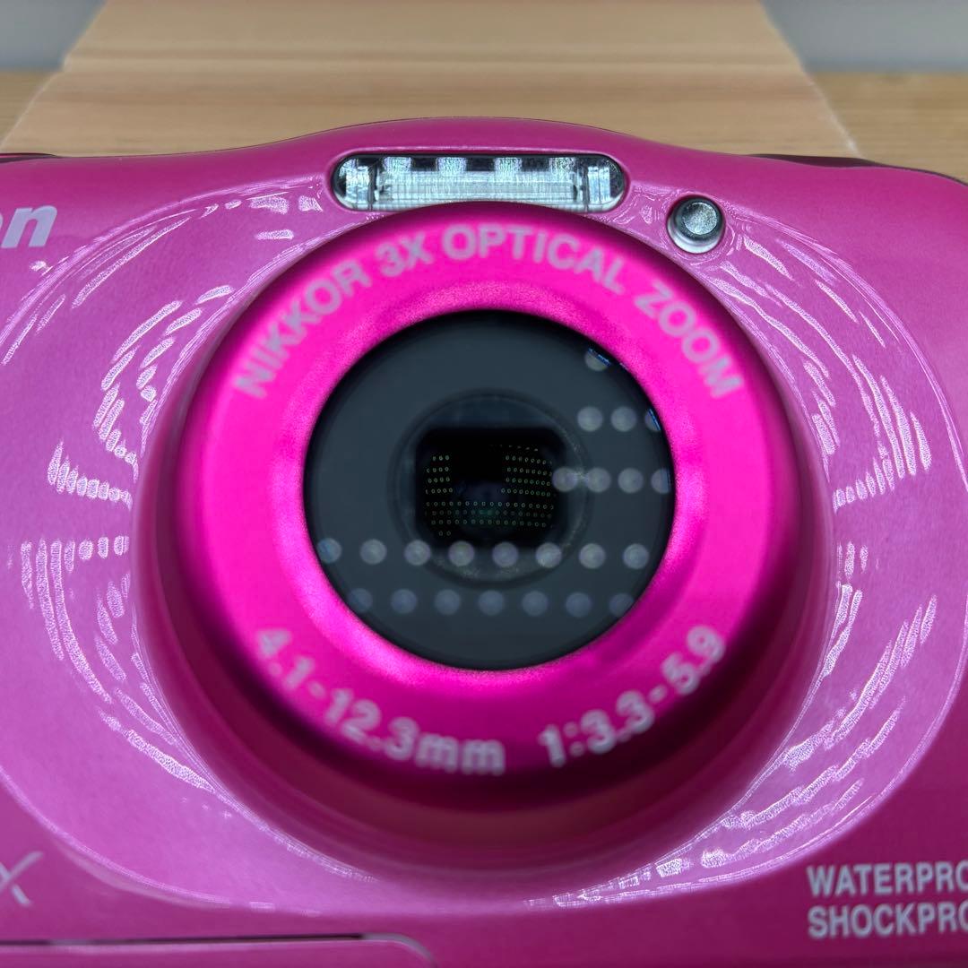 Nikon COOLPIX W100 デジカメ ピンク コンデジ