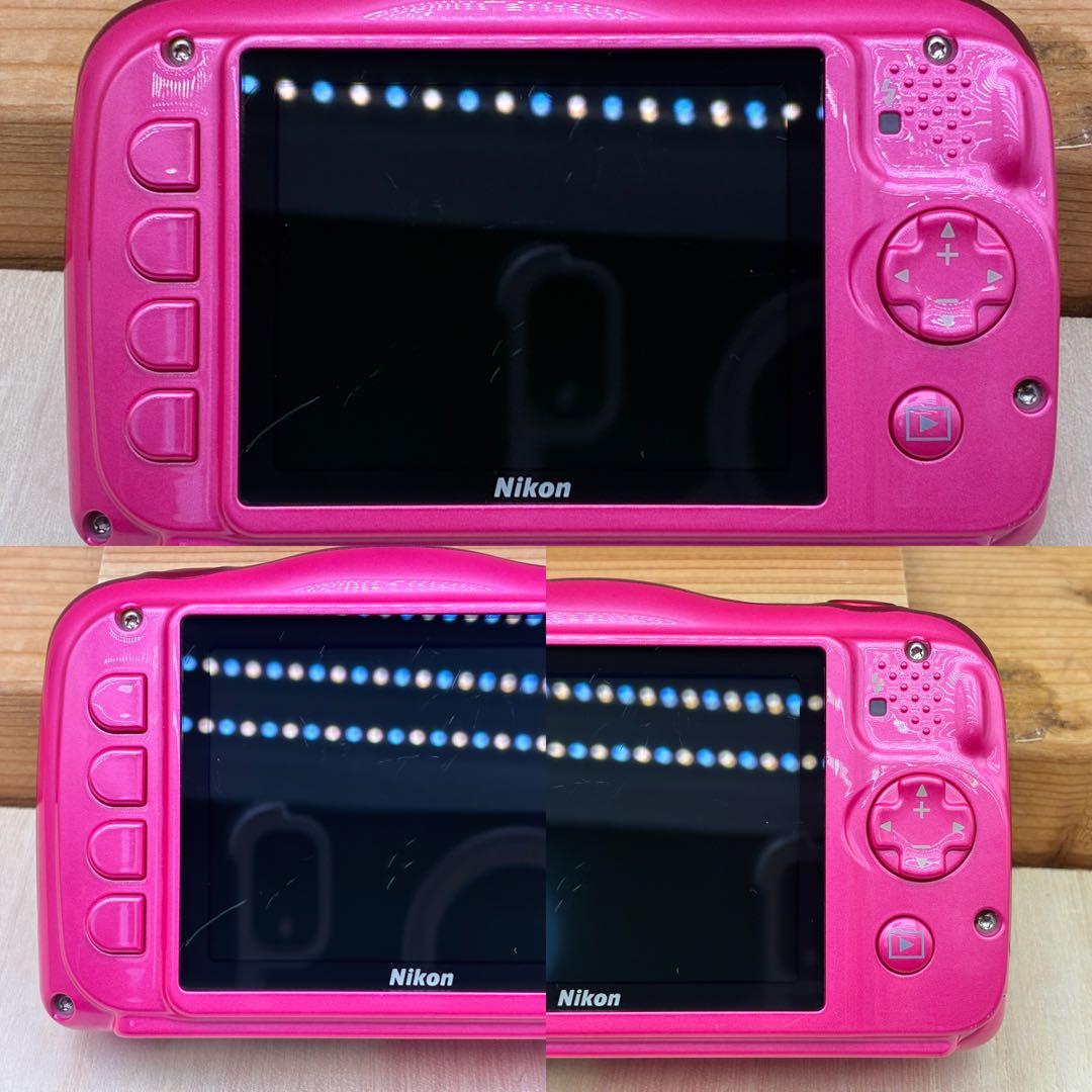 Nikon COOLPIX W100 デジカメ ピンク コンデジ