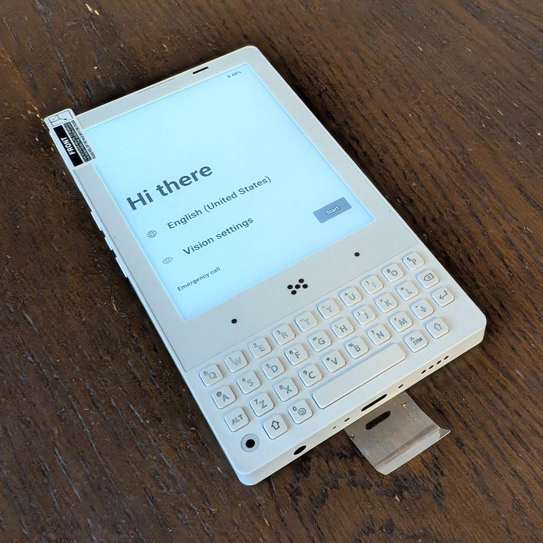 Minimal Phone Pebble 6+128GB 動作確認のみ