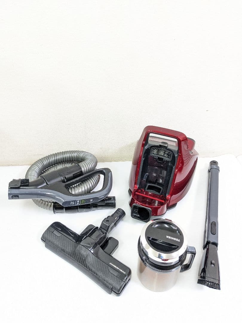 TOSHIBA 東芝 VC-CF30-R サイクロン式掃除機 2021年製