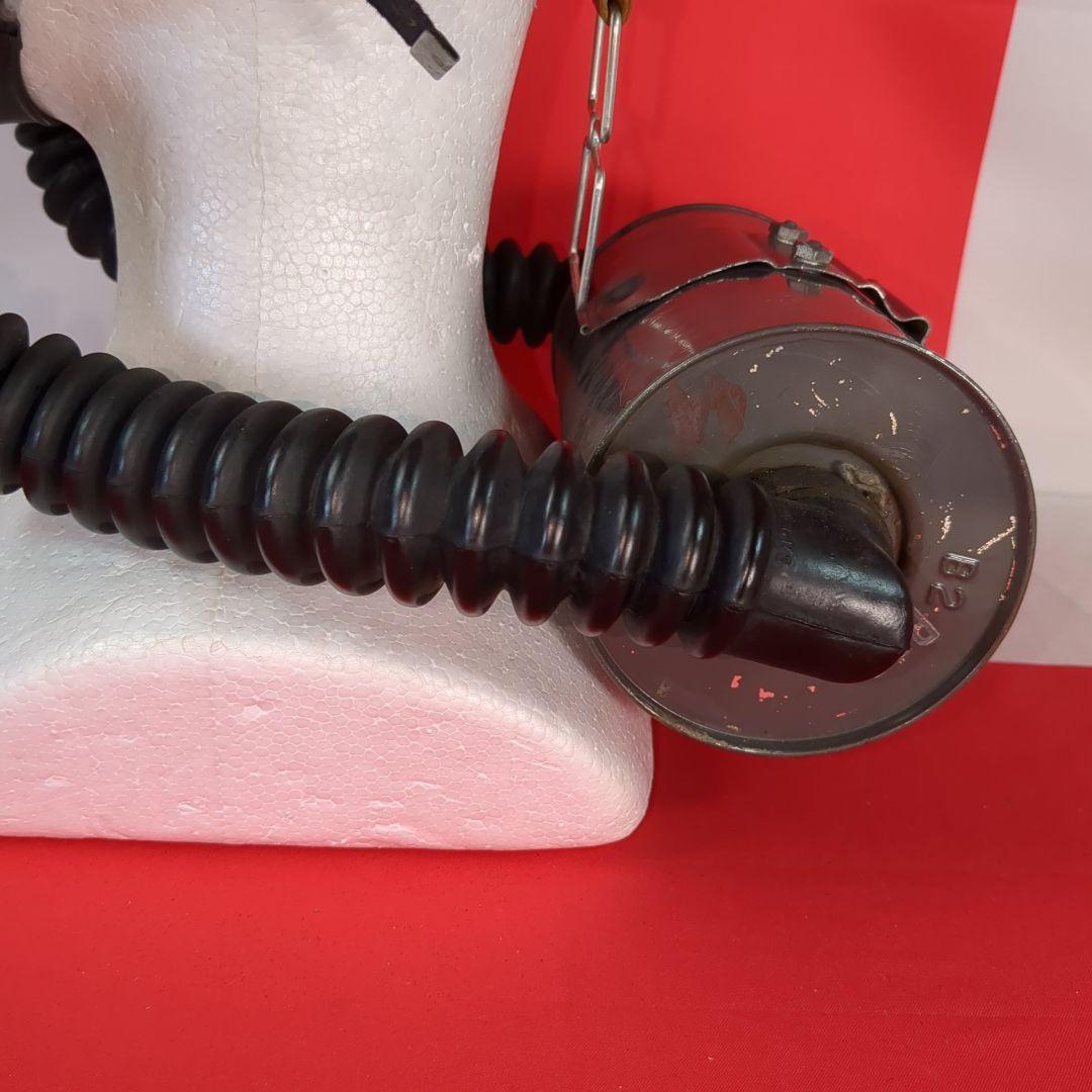 【実物美品】USN Mark IV ガスマスク & バッグ 1940年代製