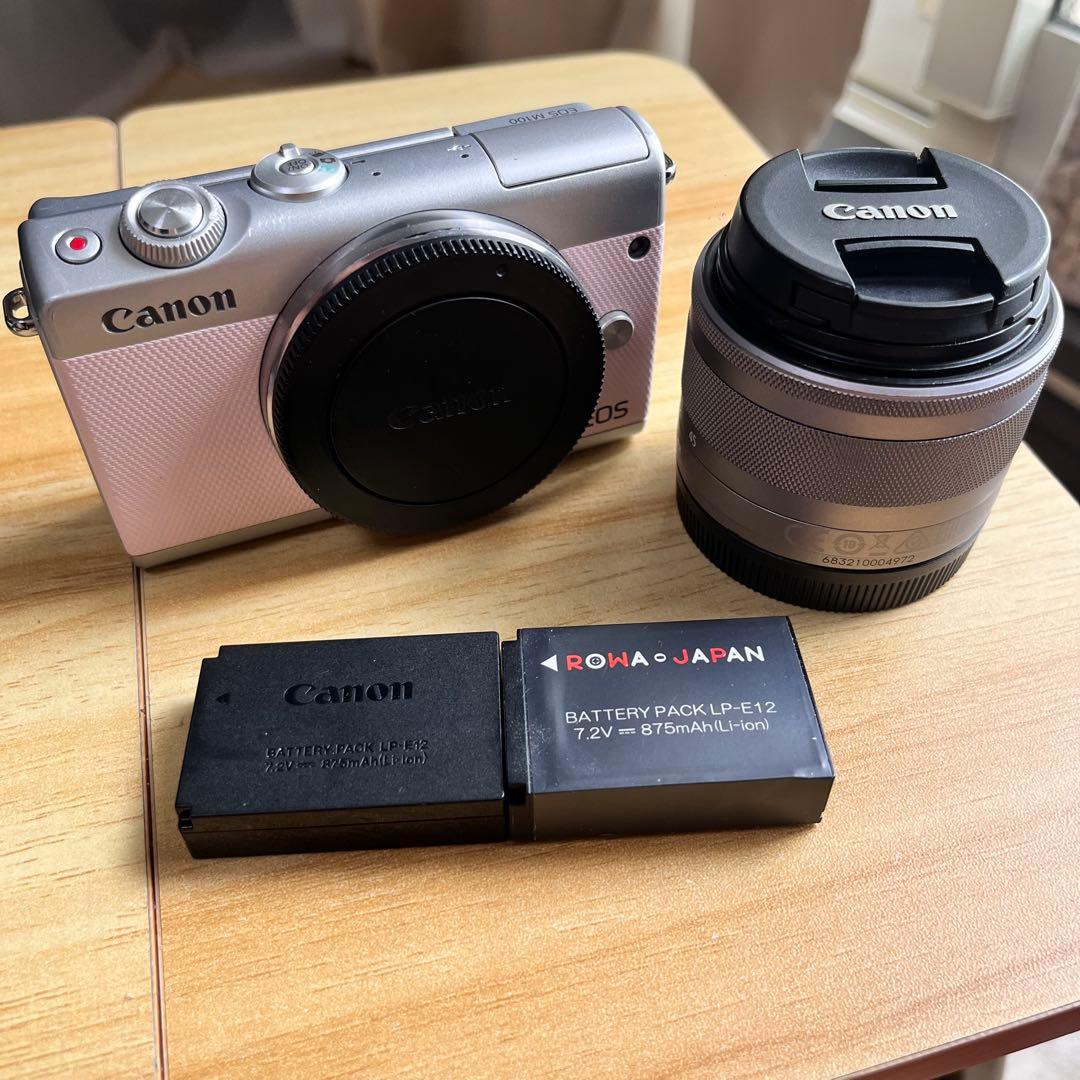 フ*ラ様 Canon EOS M100 リミテッドピンク レンズキット