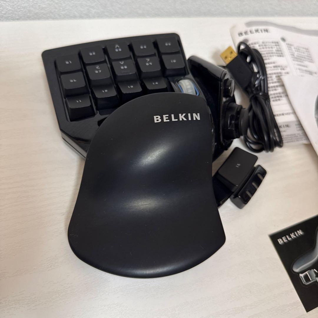 美品 スピードパッド n52te BELKIN 片手キーボード レーザー 希少