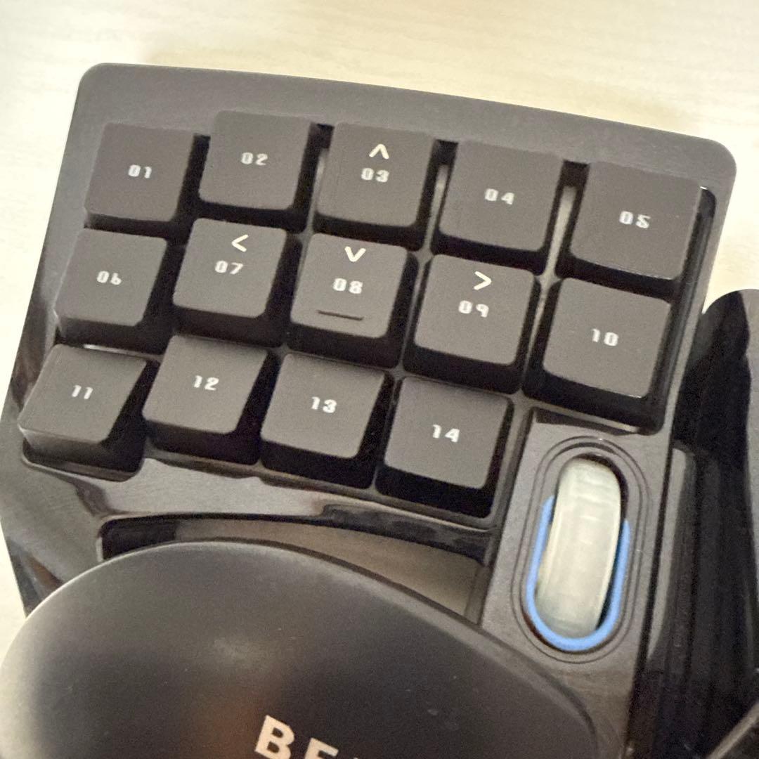 美品 スピードパッド n52te BELKIN 片手キーボード レーザー 希少