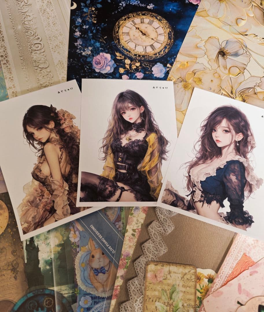 あやちゅけ様poyo ☆彡おすそ分けファイル　６穴バインダー　眺めて楽しめる