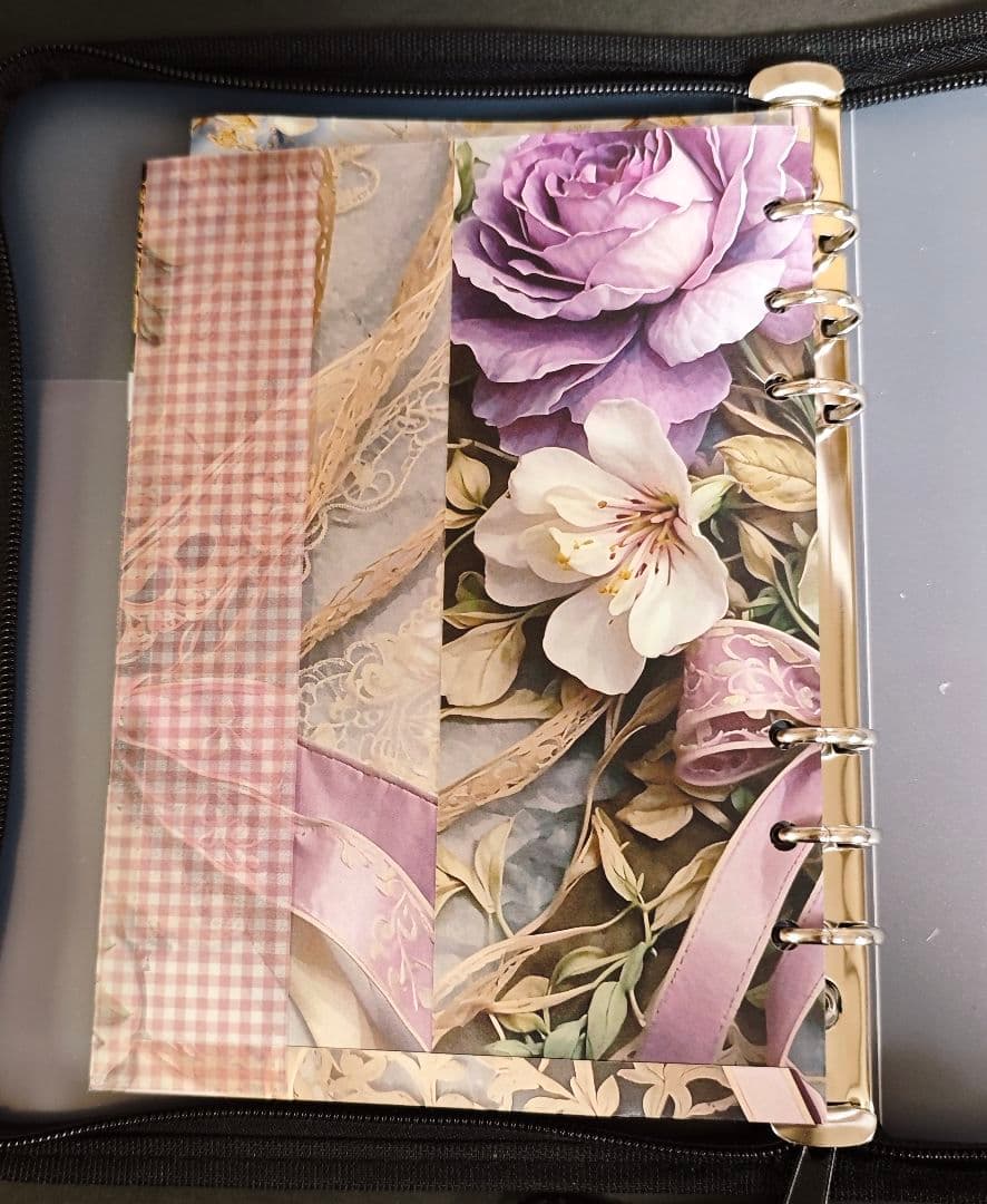 あやちゅけ様poyo ☆彡おすそ分けファイル　６穴バインダー　眺めて楽しめる