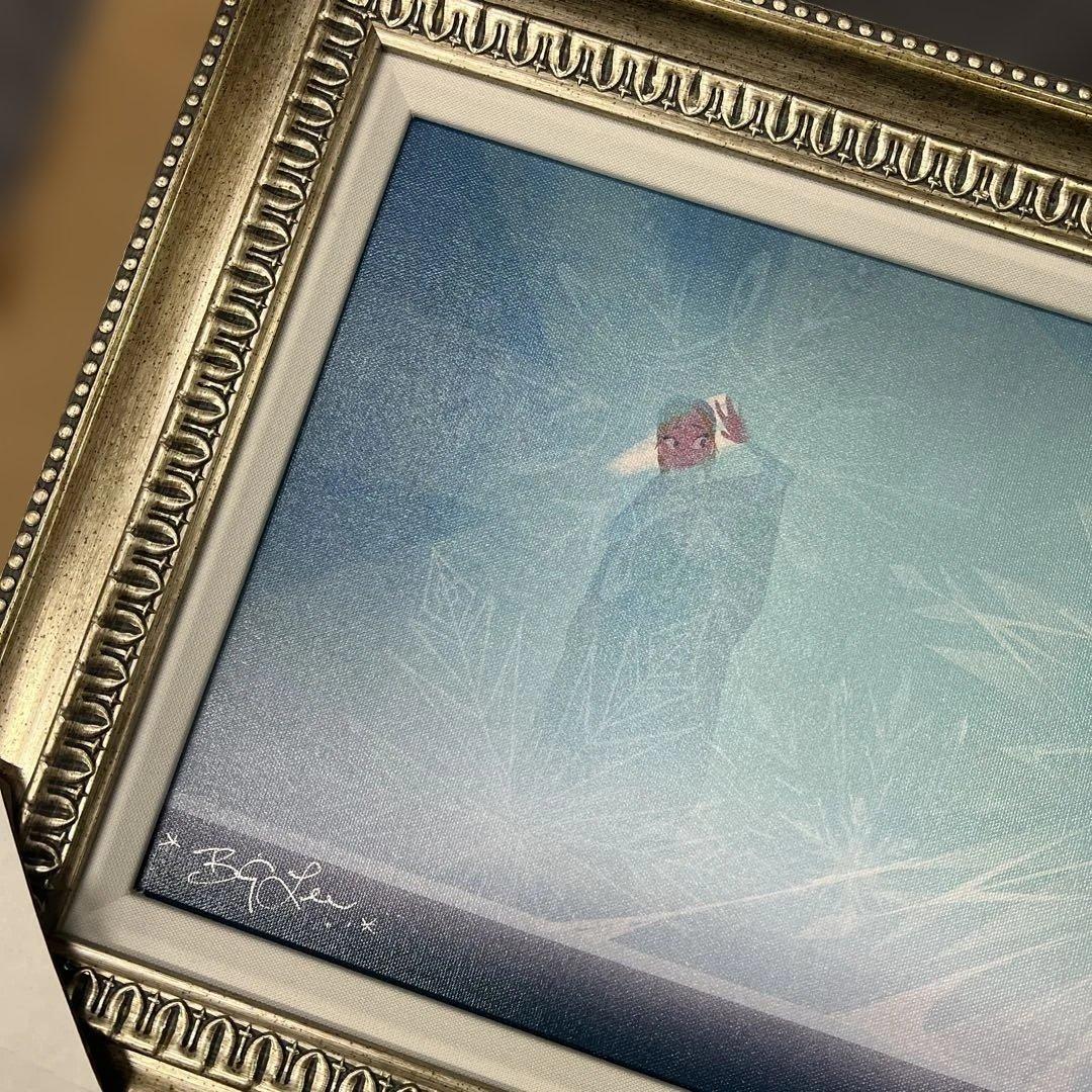新品希少Disney Fine Art ディズニーファインアート アナと雪の女王