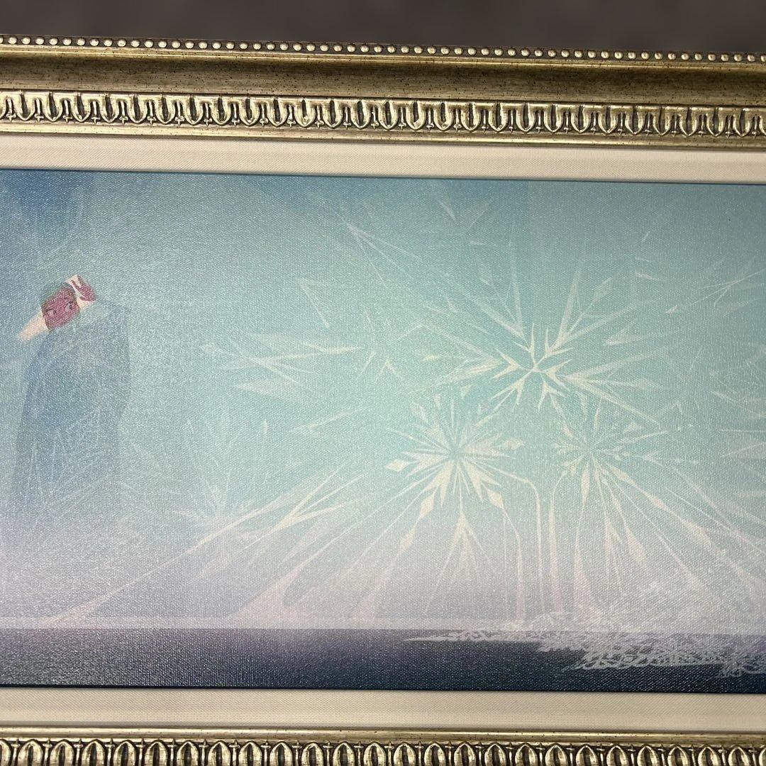 新品希少Disney Fine Art ディズニーファインアート アナと雪の女王