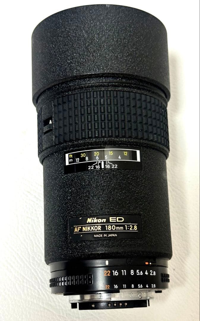 【美品】Nikon AF NIKKOR 180mm f/2.8 ED