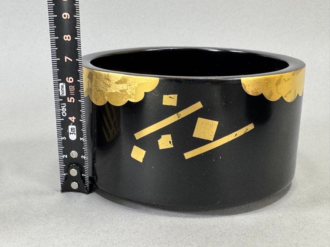 草月流　蒼風好　草月五重筒　輪島塗　漆花器　花瓶　華道具　蒼風在銘あり