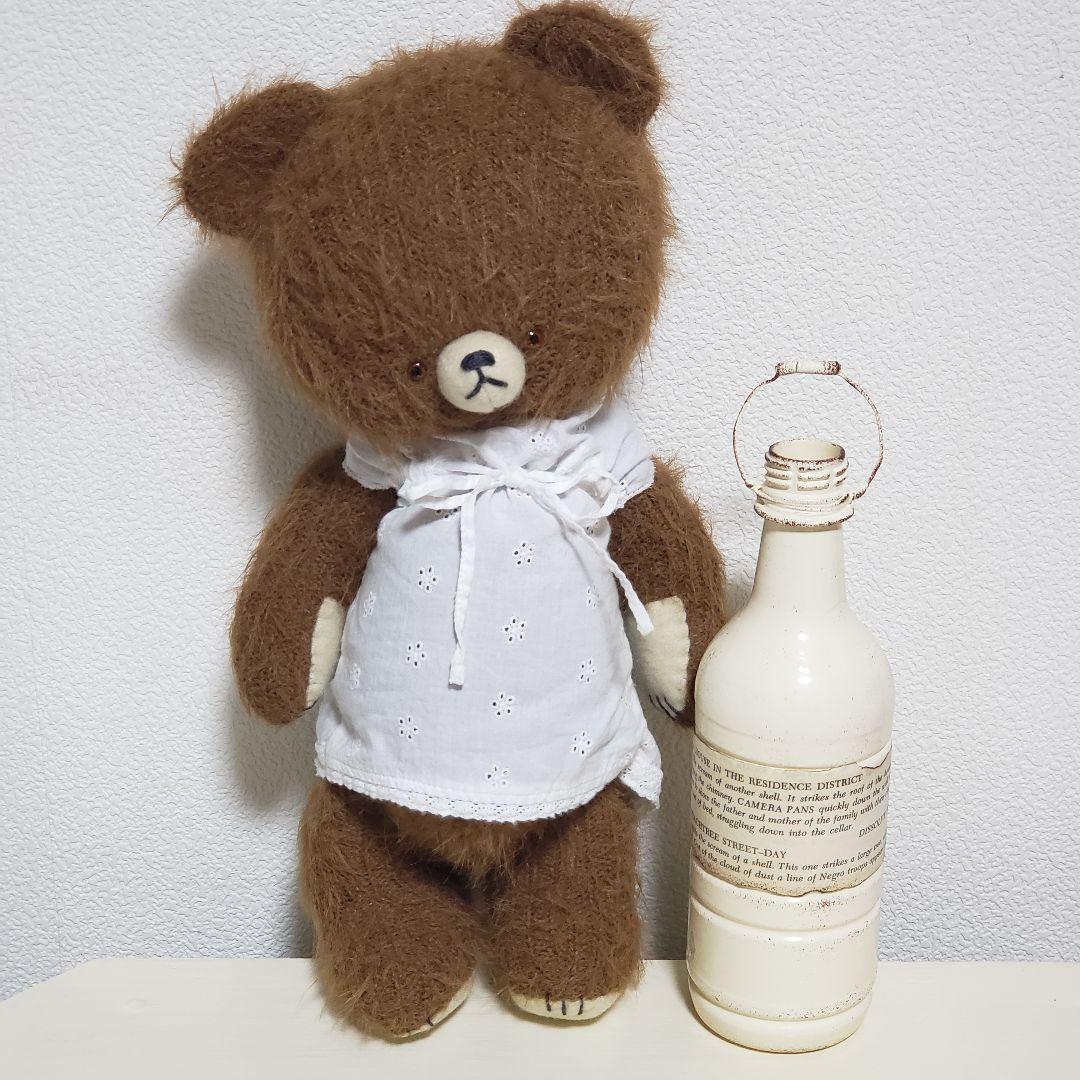 No.541 テディベア　ブラウン×ワンピース